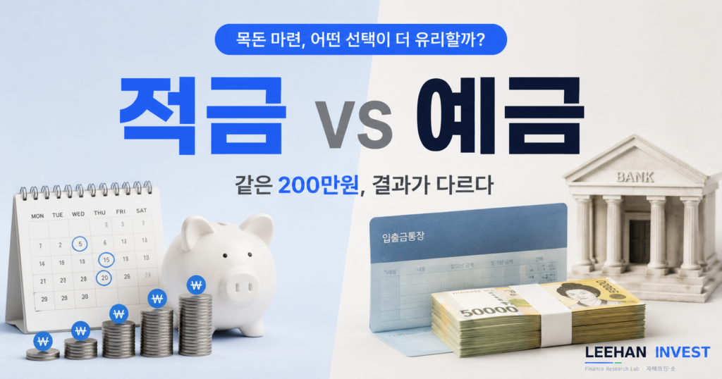 적금 예금 정기적금 차이 200만원 1년 시뮬레이션 단리 복리