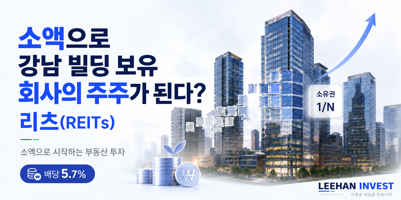 리츠(REITs)란 무엇인가 — 배당률보다 먼저 볼 5가지와 2026 세금