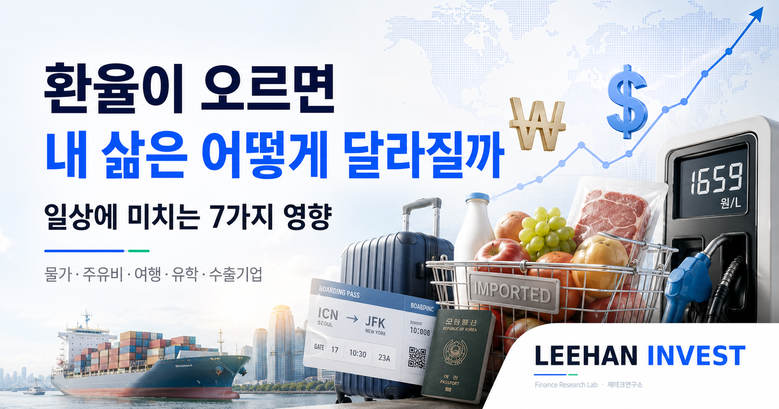 환율이 오르면 내 삶은 어떻게 달라질까 — 일상에 미치는 7가지 영향