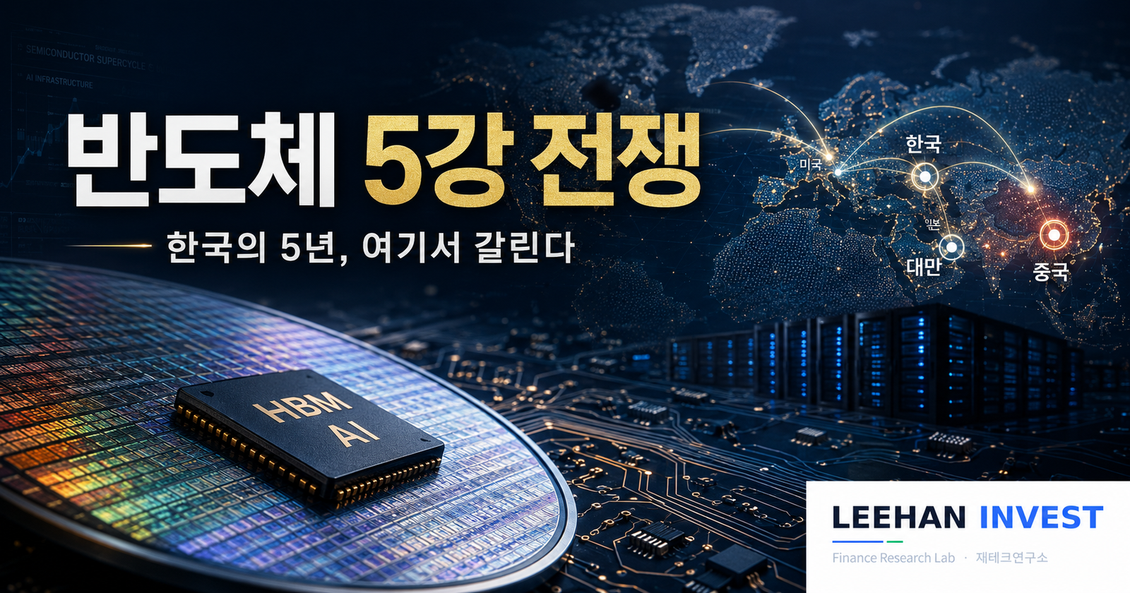 HBM 3파전과 미·중 규제, 한국 반도체 5년 전망 (2026)