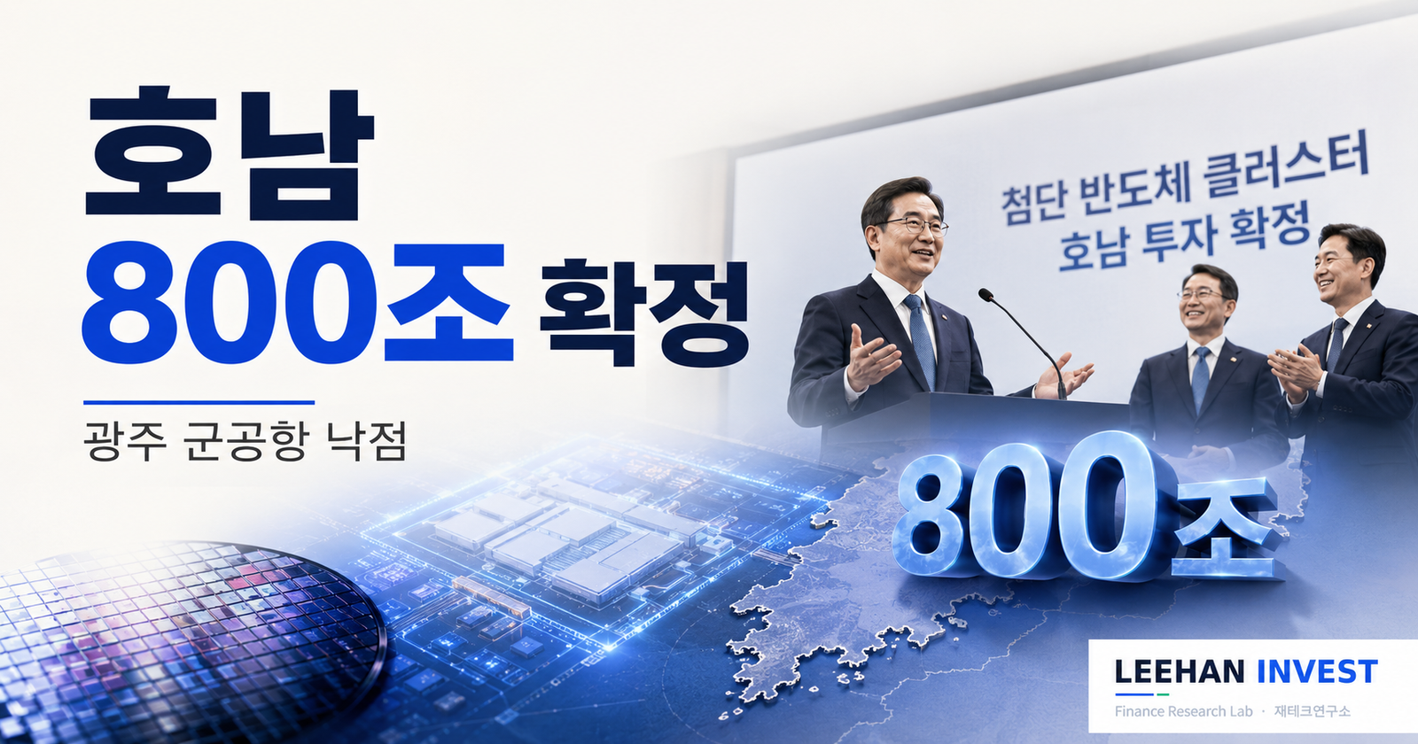 삼성 광주 군공항 부지 확정, SK 팹 4~5기… 800조 호남 반도체 시대 본인 자산 실전 대응 7가지